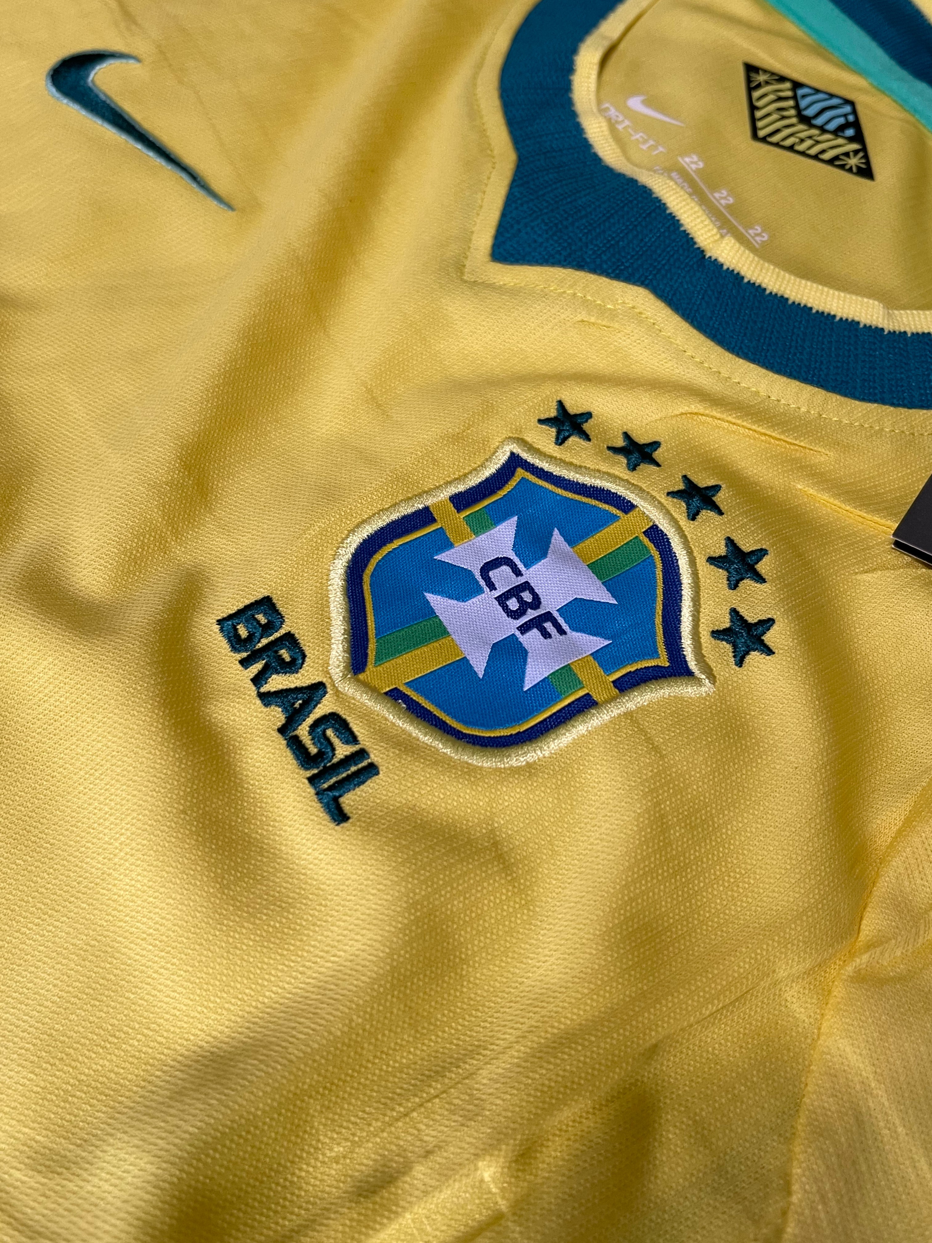 Infantil Torcedor Camisa Brasil Copa do Mundo 2026 Amarela