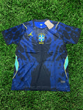Camiseta Brasil Copa do Mundo 2026 Azul | Torcedor Premium
