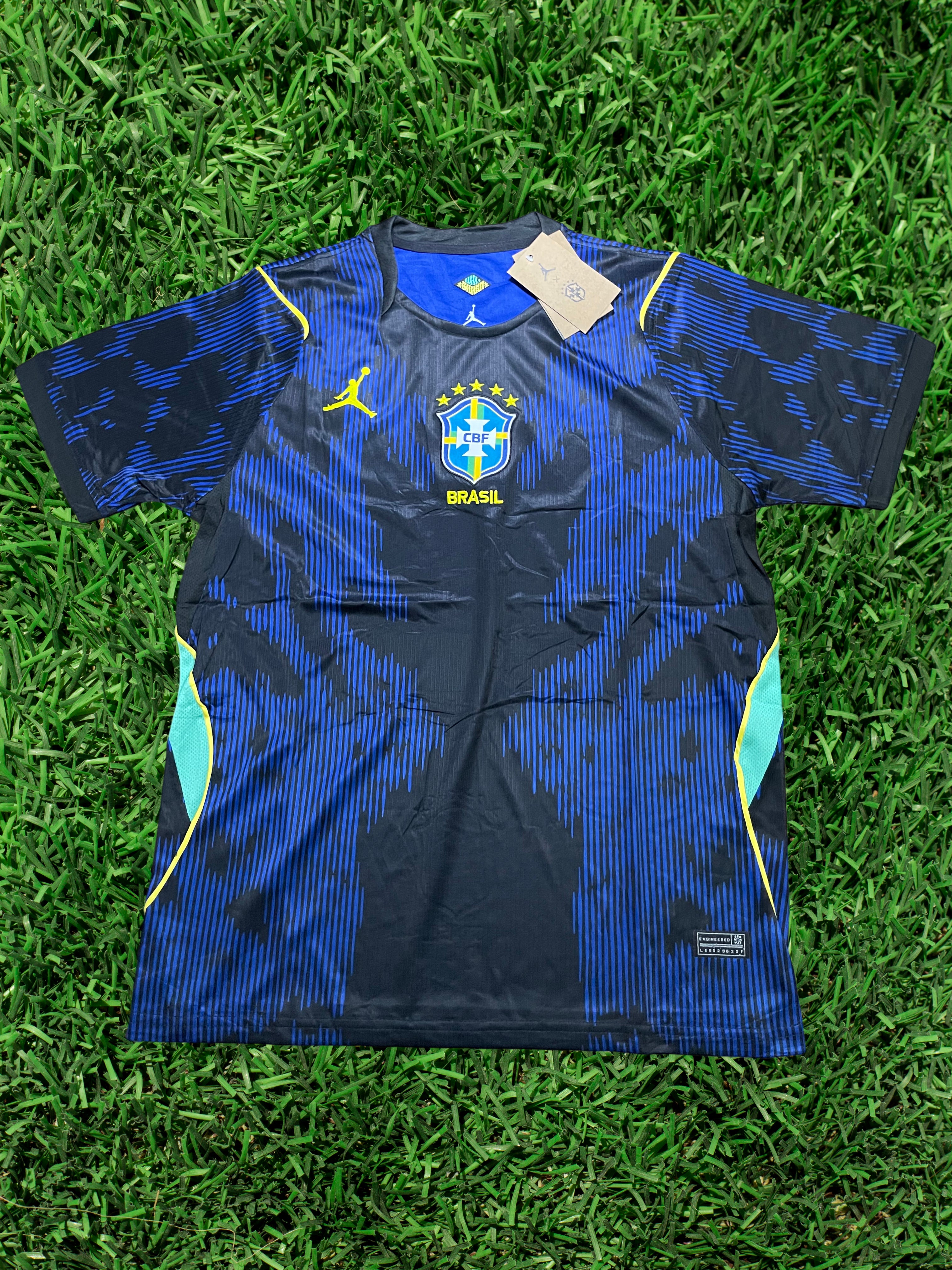 Camiseta Brasil Copa do Mundo 2026 Azul | Torcedor Premium