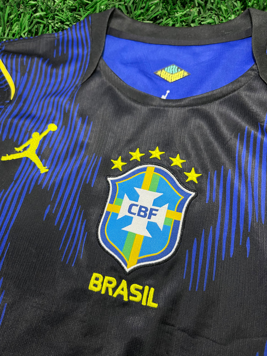 Camiseta Brasil Copa do Mundo 2026 Azul | Torcedor Premium