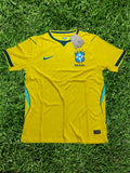 Camiseta Brasil Copa do Mundo 2026 Amarela | Jogador Premium (Modelo Vazado)
