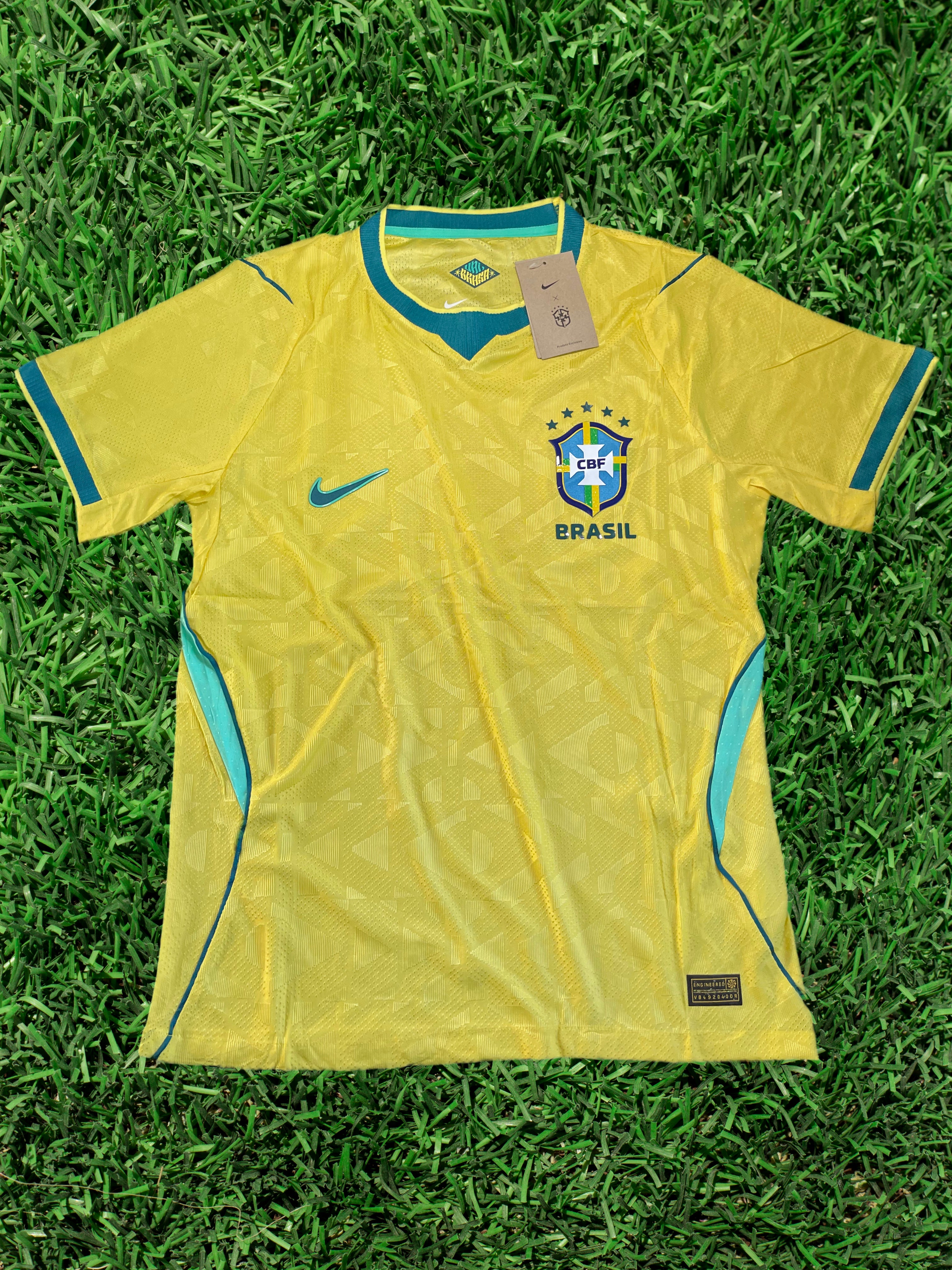 Camiseta Brasil Copa do Mundo 2026 Amarela | Jogador Premium Oficial
